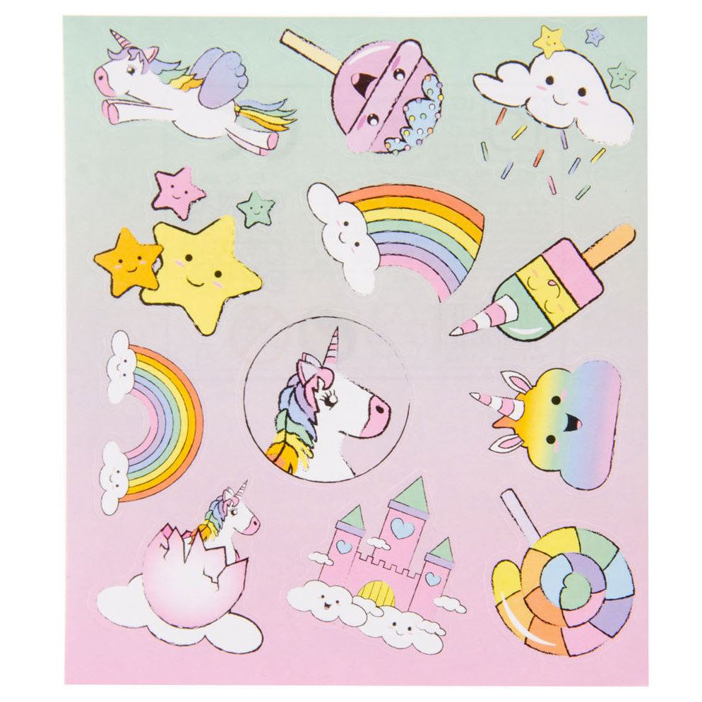 Duckiez Einhorn-Aufkleberbogen