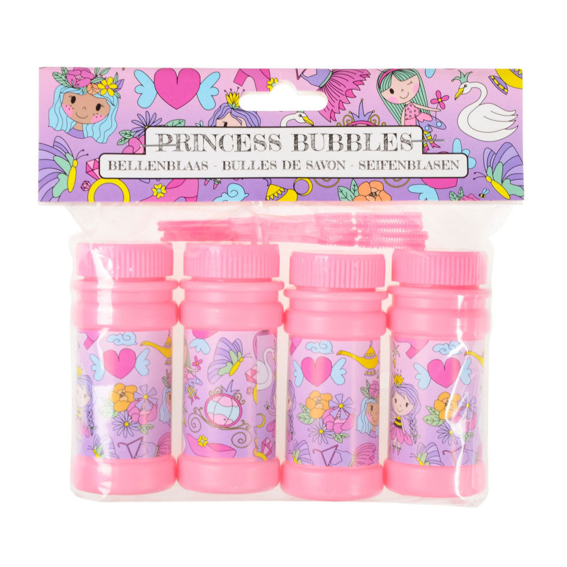 Duckiez Seifenblasen-Prinzessin, 4x50ml