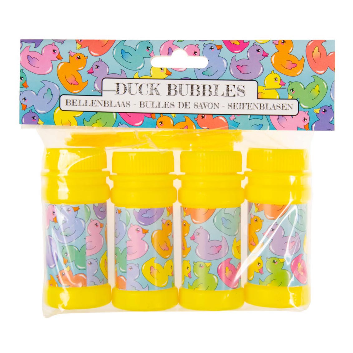 Duckiez Seifenblasen-Enten, 4x50ml
