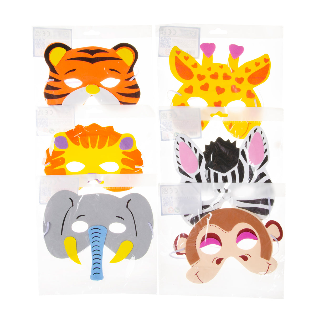 Duckiez Schaumstoffmaske Wildtier