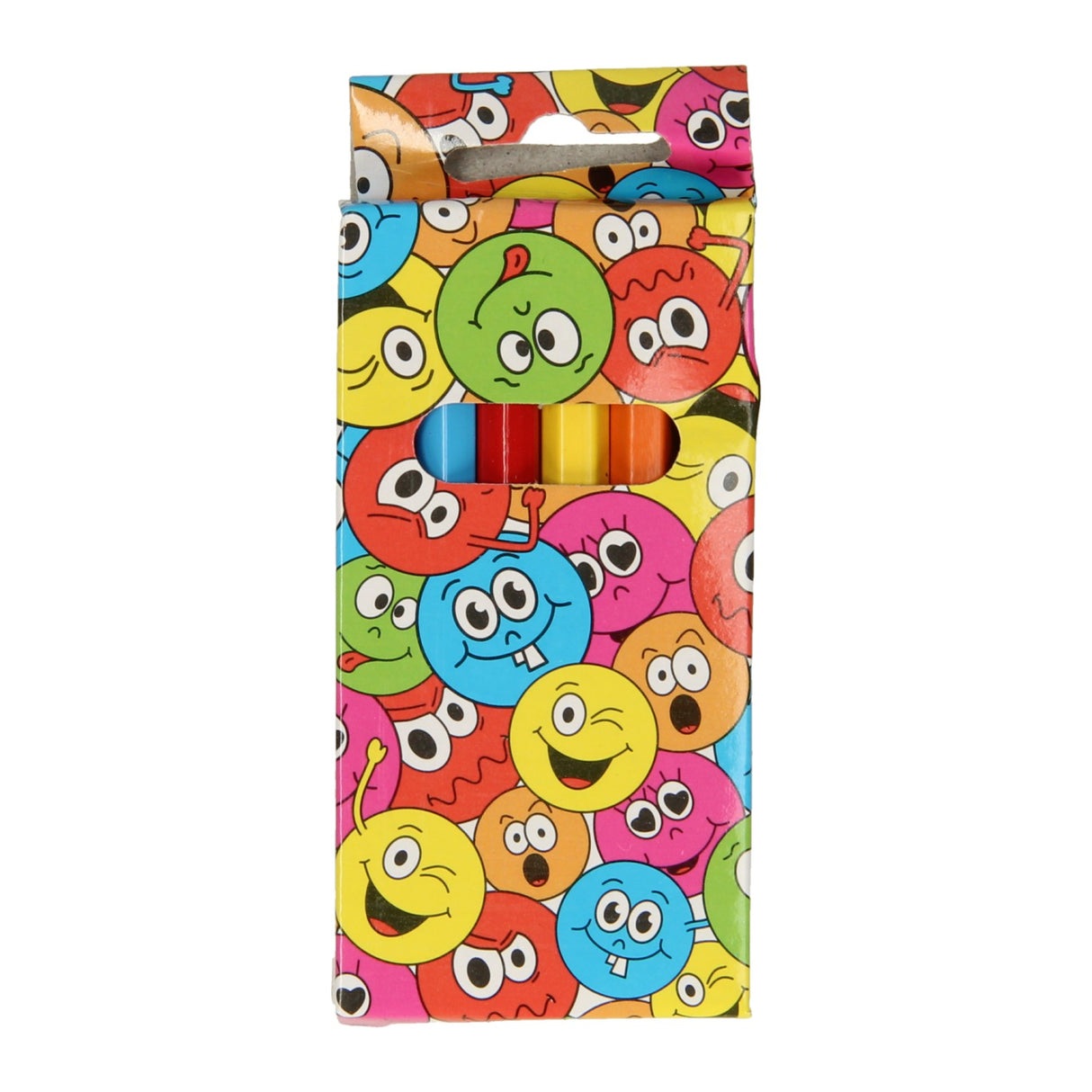Duckiez Buntstifte Lachendes Gesicht, 6 Stk.