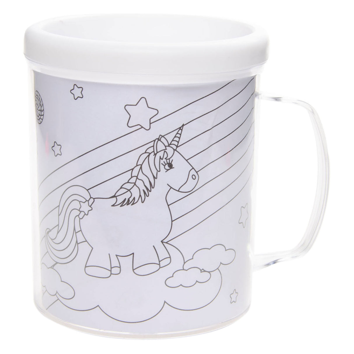 Färben Sie Ihren eigenen Einhornbecher