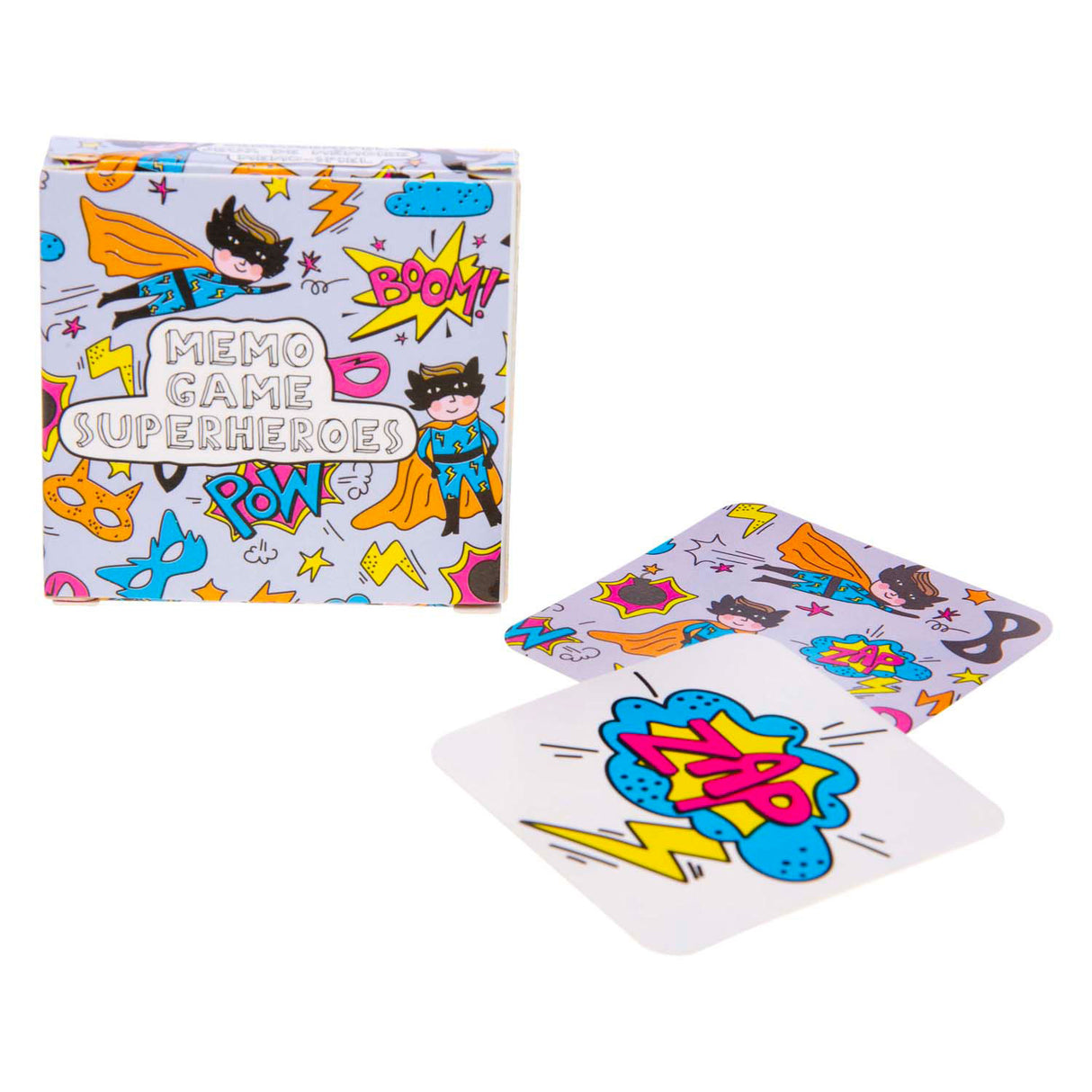 Duckiez Mini-Memo-Spiel Superhelden, 28 Karten