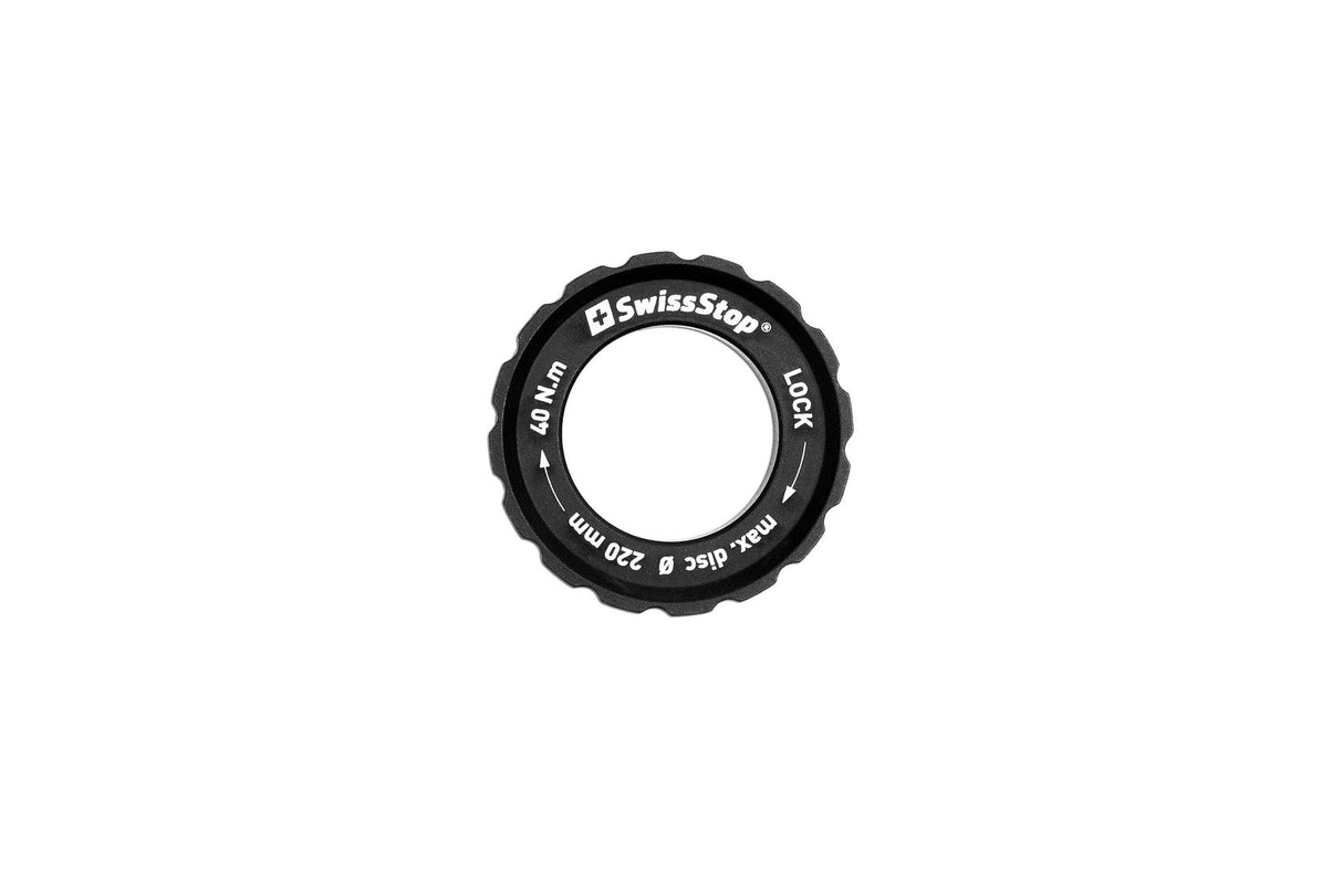 Swissstop - Centerlock-Verschlussring 220 mm max