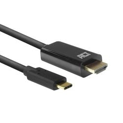 USB-C-auf-HDMI-Kabel Act Black AC7315