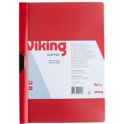 Klemmap viking 1227951 rood a4