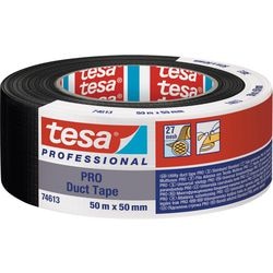 Tesa pro 74613 – Klebeband – 50 mm x 50 m – schwarz – PE und PET