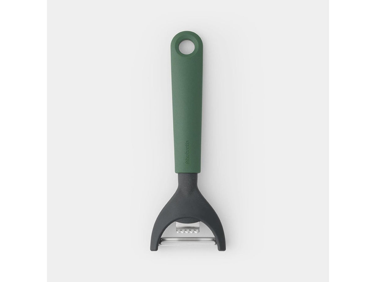 Brabantia Sparschäler Delicious+ Y-Form Tannengrün