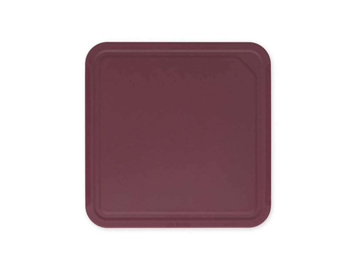 Brabantia Schneidebrett mittel lecker+ Auberginenrot