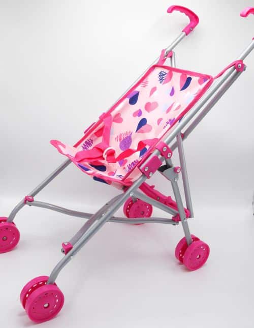 Vedes faltbarer Puppenbuggy mit Herzen
