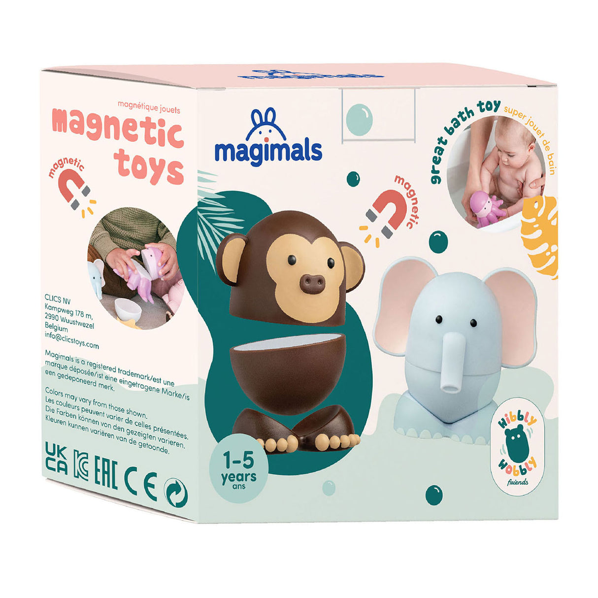 CLICS Magimals Wibly Safari Magnetic Tow