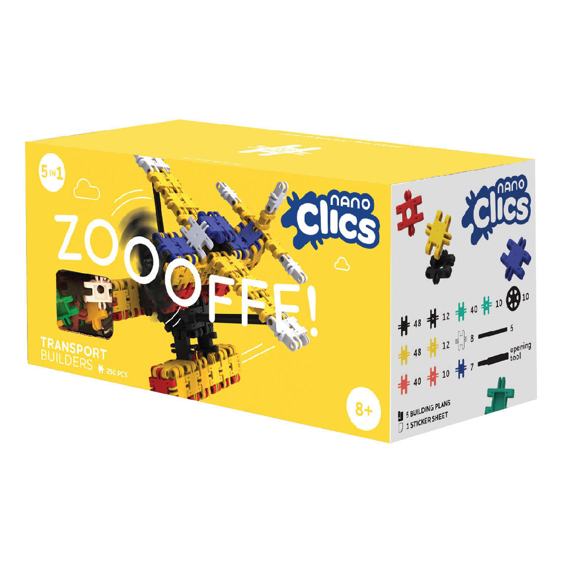 Clics Nano - Transport, 250 Stk.