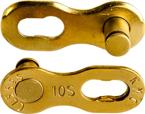 KMC -Fahrradkette fehlende Verbindung 10R Gold 5,88 mm