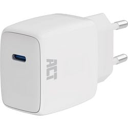 Act Connectivity USB-C-Ladegerät 35 W mit Power Delivery PPS und Ganfast (weiß)