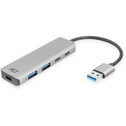 ACT-Konnektivität USB-A Hub 3.0, 2x USB-A, 2x USB-C