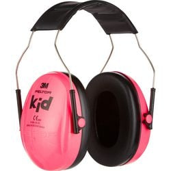 3 m lange Peltor-Ohrenschützer für Kinder, rosa