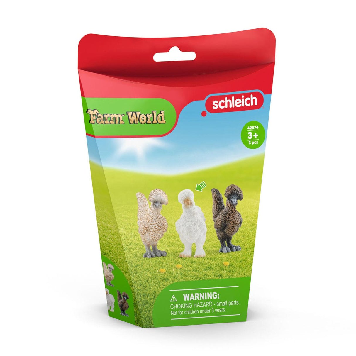 Schleich Farm World Hühnerfreunde – Spielfiguren-Set – Kinderspielzeug für Jungen und Mädchen – 42574