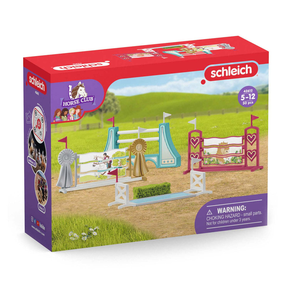 Schleich Pferdezubehör für den Hindernisparcours 42612
