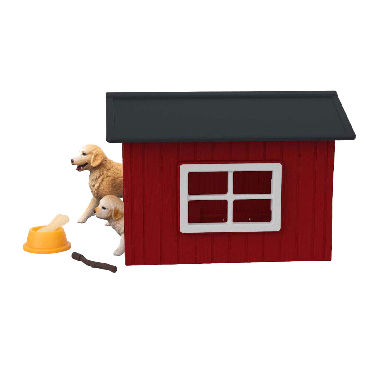 Schleich Farm World Hundehütte mit Golden Retriever 42722