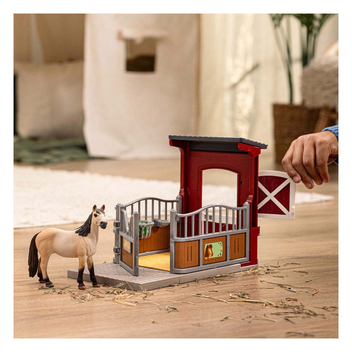 Schleich Horse Club Ponybox mit Mustangstute 42724