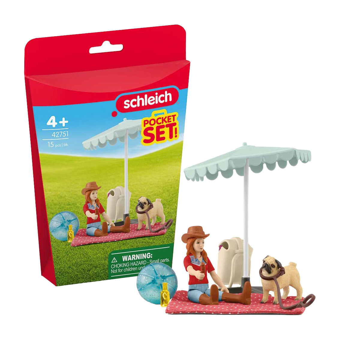 Schleich Pferdeclubausflug zum Badesee 42751