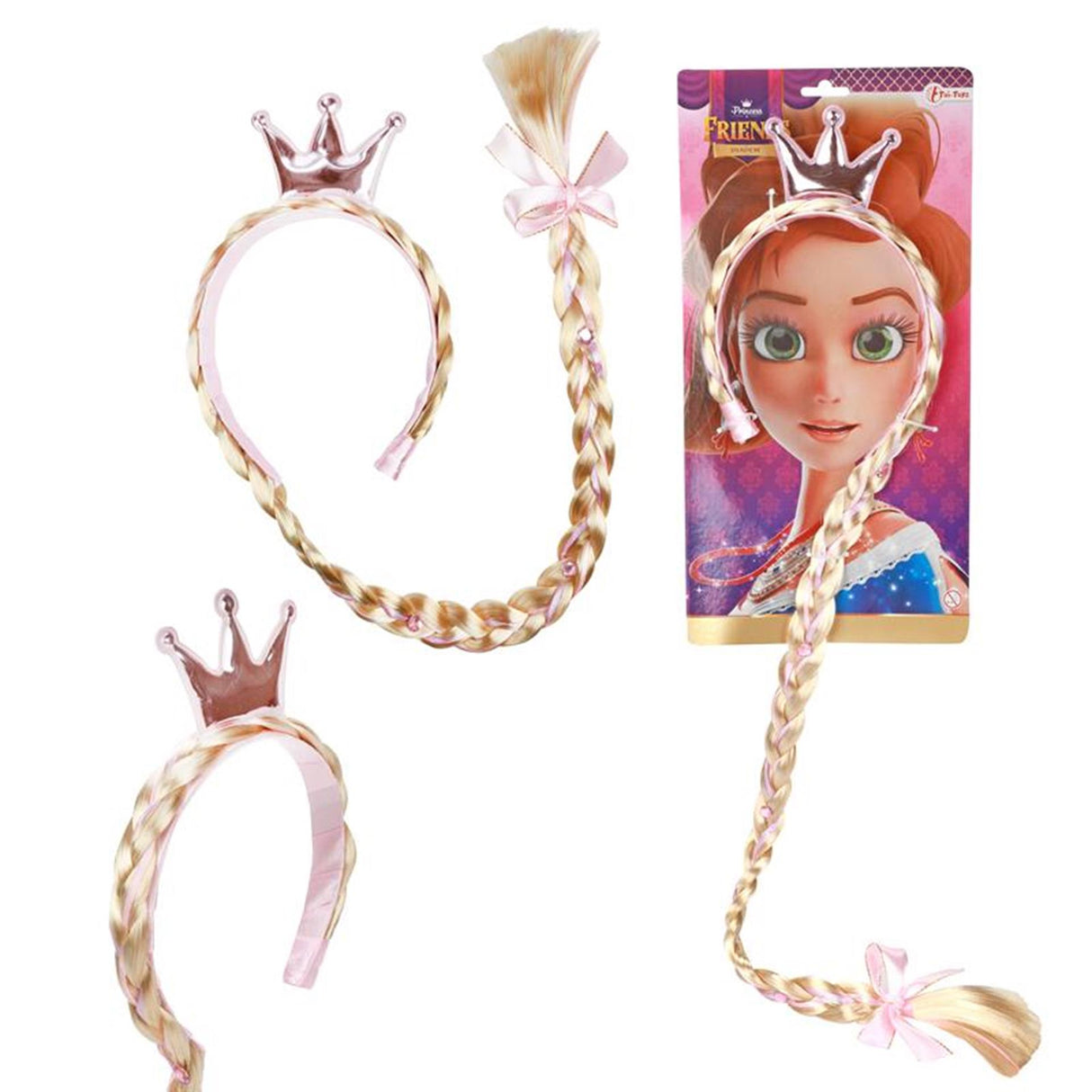 Toi-toys Toi Toys Diadem mit langem Zopf