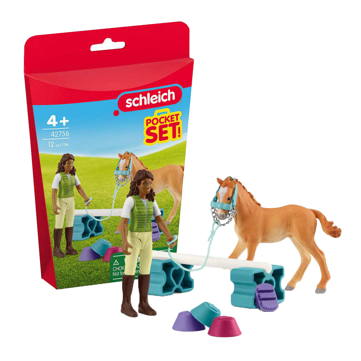 Schleich Horse Club Trainingsset für Fohlen – 42756