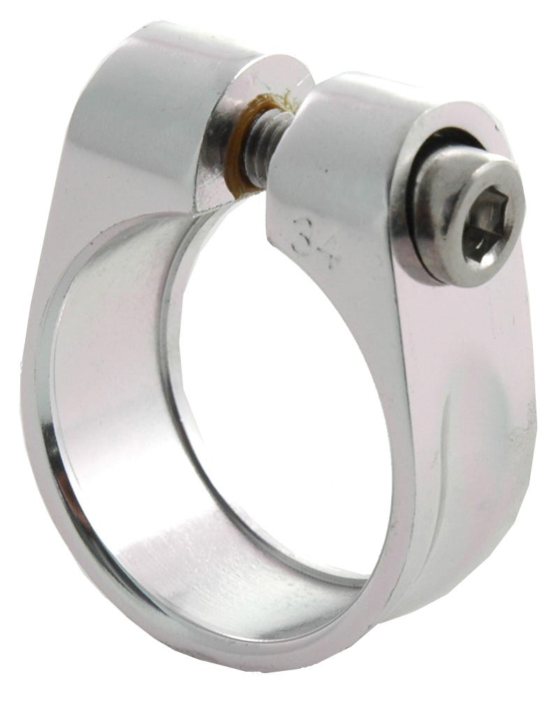 Sitzstiftklemme Alu 31,8 mm Silber (32)