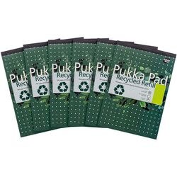 Pk6 pukka recyciled opvulblok a4