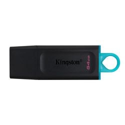 Kingston Data Traveler Exodia 64 GB 2er-Pack USB-Stick (schwarz türkis, 2 Stück, dtx 64GB-2p)