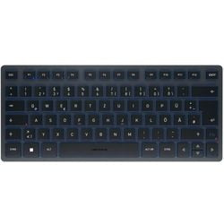 Kabellose Tastatur Cherry Mini Qwertz JK-7100DE-22 Blau
