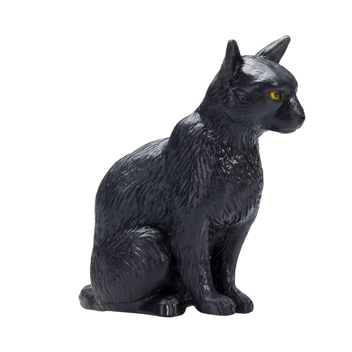 Mojo Ackerland sitzende Katze schwarz - 387372