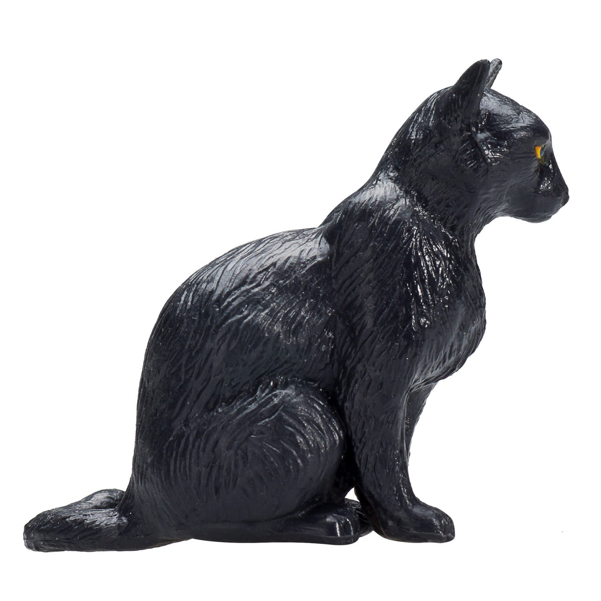 Mojo Ackerland sitzende Katze schwarz - 387372