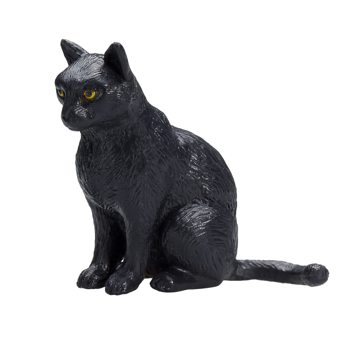 Mojo Ackerland sitzende Katze schwarz - 387372