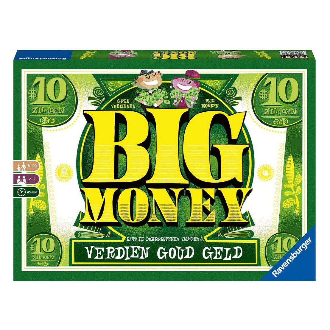 Ravensburger großes Geldspiel grün 37 cm | 4 Stück