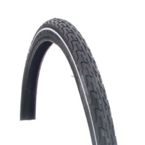 Reifen 28 sp. Deli schwarz + weißer Rand 37-622