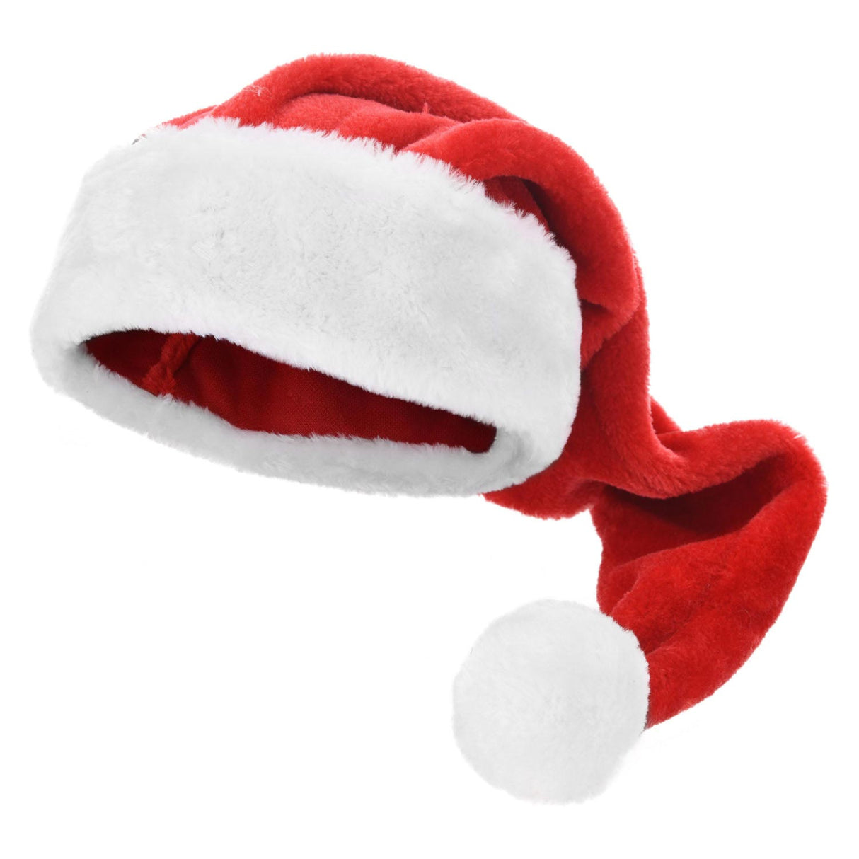 Weihnachtsmannmütze Plüsch, 70cm