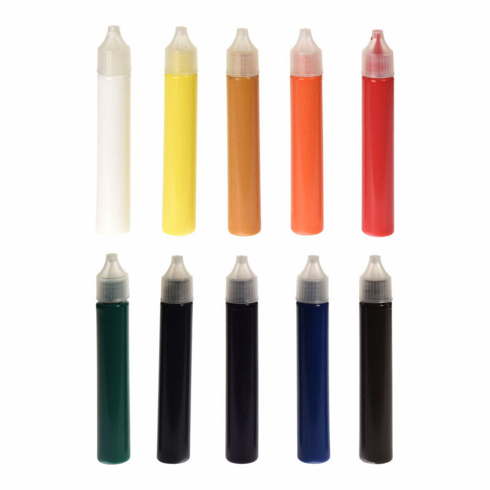 Acrylfarbenmarkierungen zum Malen