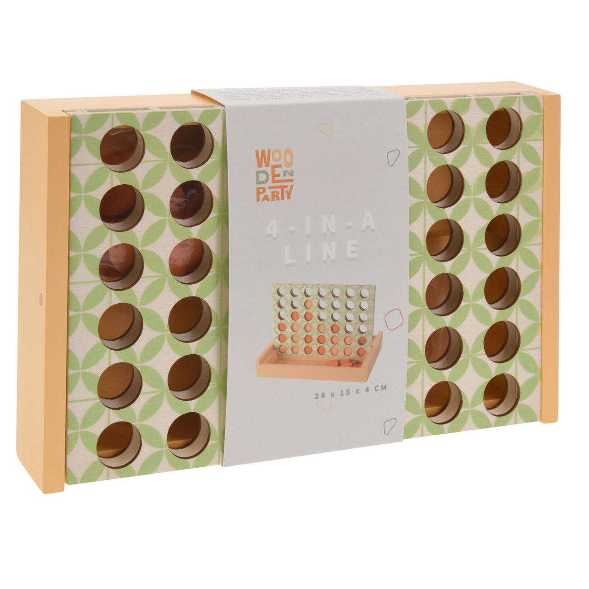 Holzbrettspiel Vier in einer Reihe