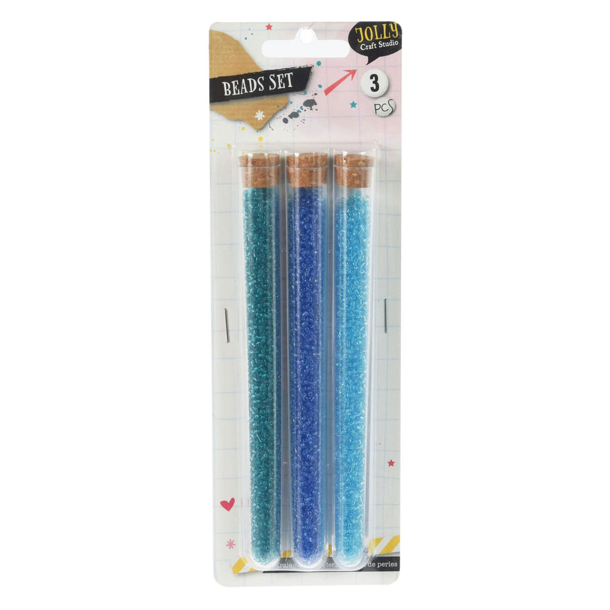 Perlenset mit 3 Röhren