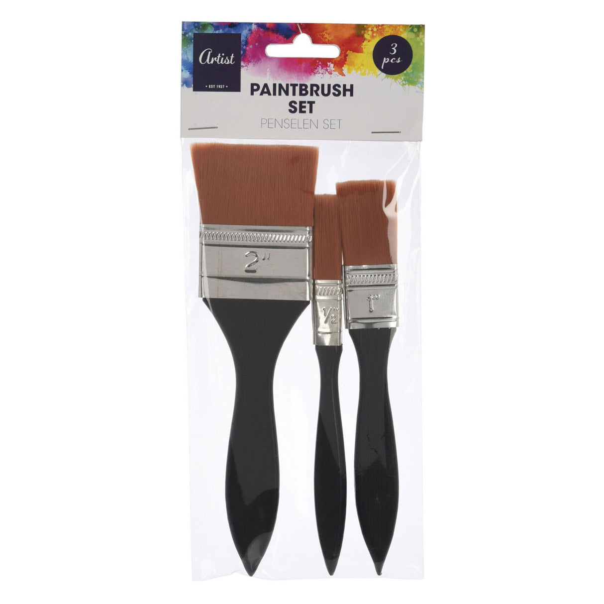 Pinselset, 3-tlg.