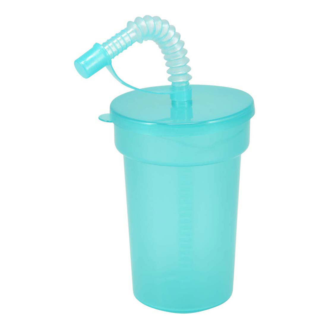 Koopman farbiges Trinkbecher-Spielzeug mit Strohhalm – Set mit 6 Plastikbechern.