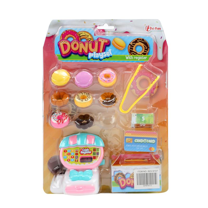 Toi-toys Toi Toys Donut-Spielset + Registrierkasse und Zange