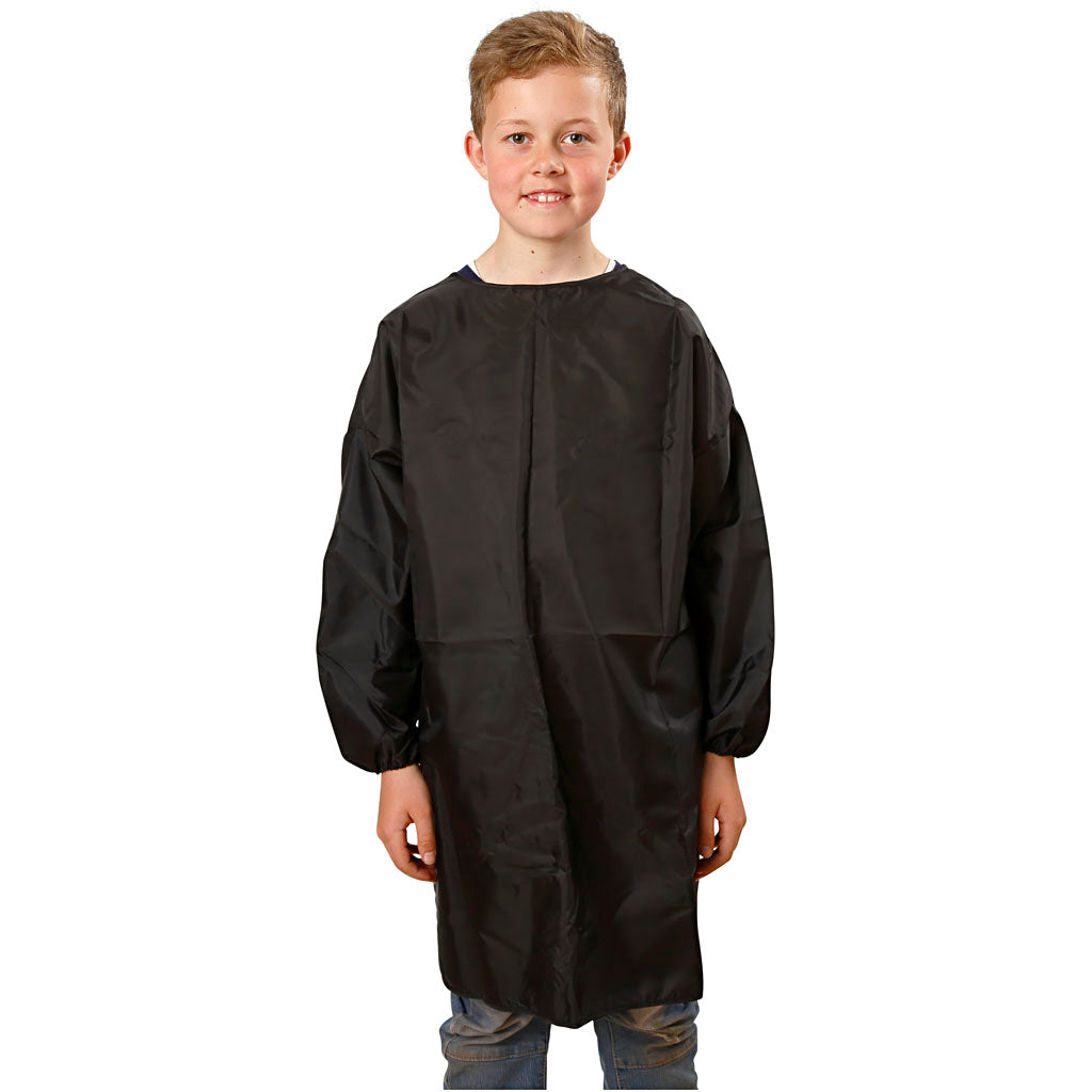 Malerkittel, L: 81 cm, Größe 7-12 Jahre, schwarz, 1 Stück