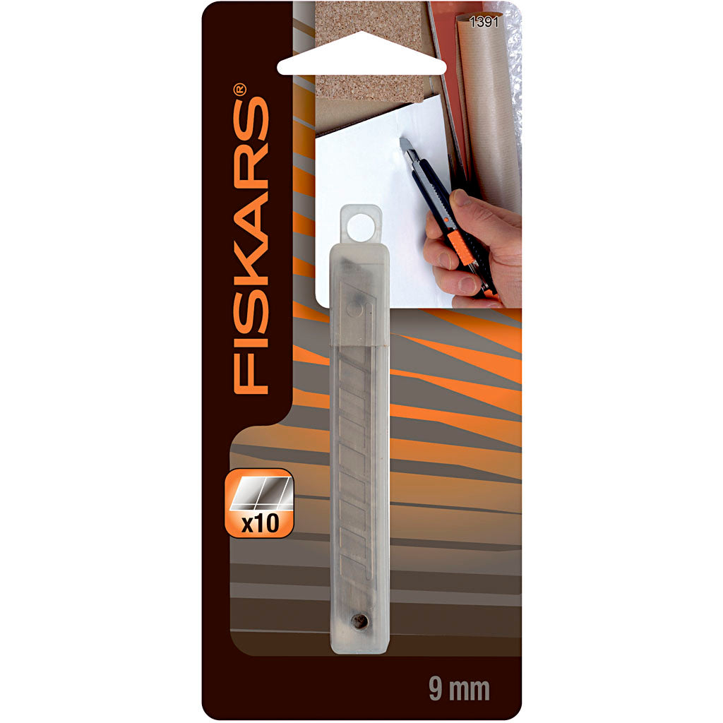 Fiskars Ersatzklinge, B: 9 mm, 10 Stück 1 Box