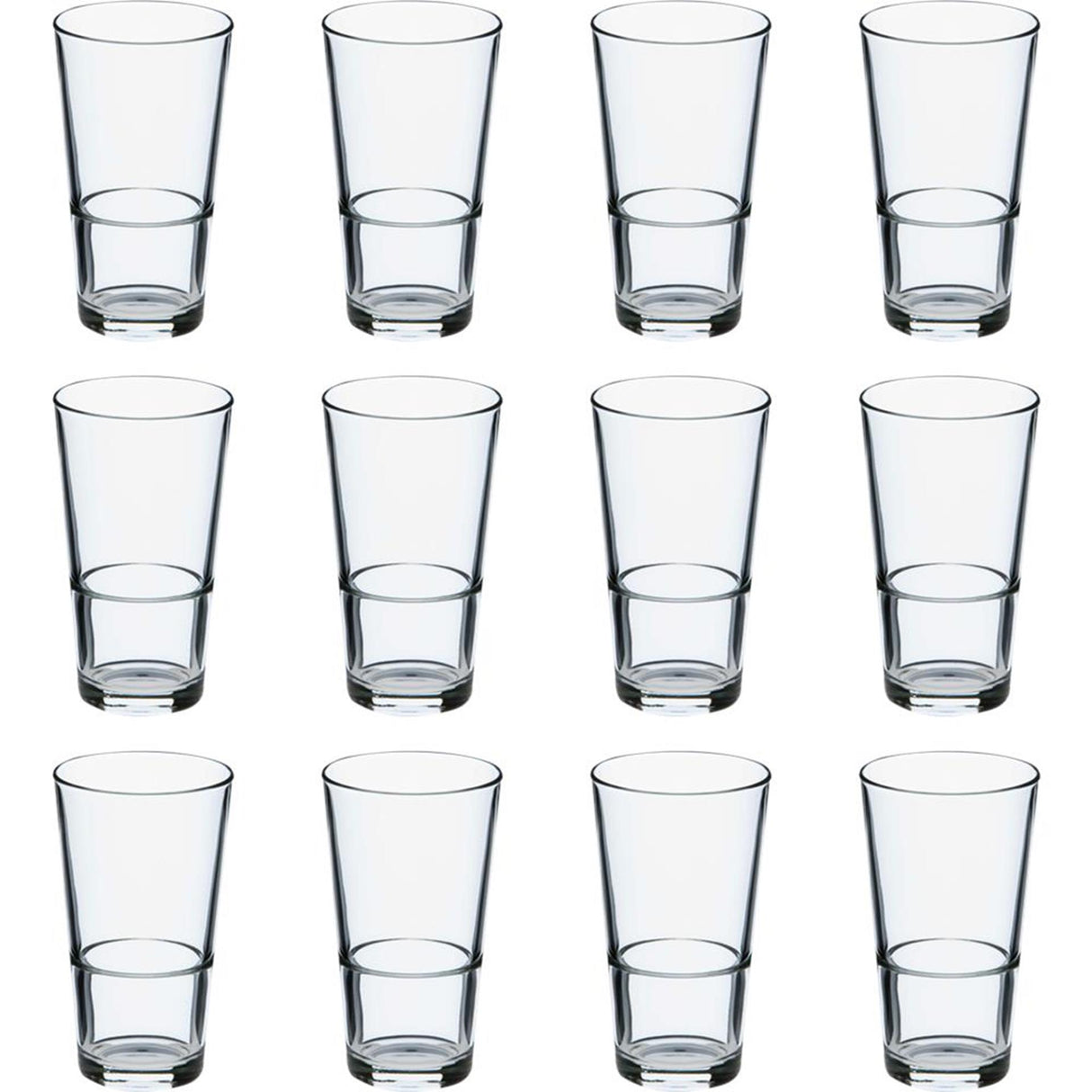 Mammoet Bierglas stapelbar Amsterdam (12x 34cl)