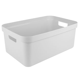 Sunware Aufbewahrungsbox Sigma – Kunststoff – 45 Liter – Weiß – Aufbewahrungsboxen – Aufbewahrung – 39 x 59 x 24 cm