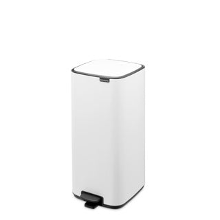 Brabantia Bo Treteimer – 30 Liter – Weiß