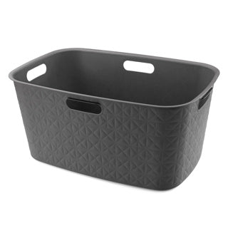 Curver Softex Wäschekorb 45l Anthrazit 57x37x27cm
