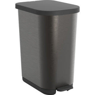 Rotho - Treteimer - 35l - Schwarz